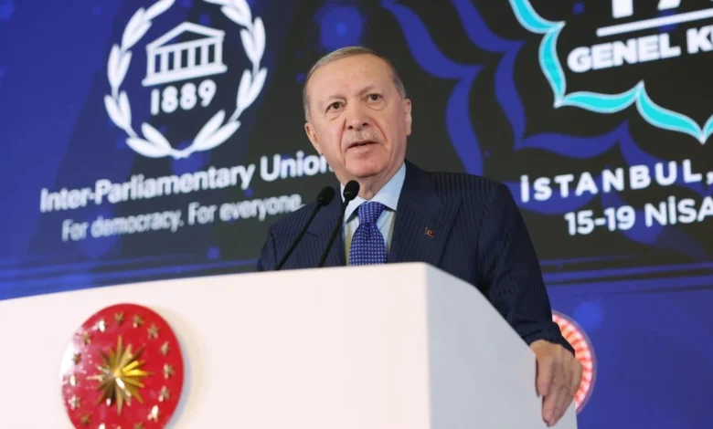 Erdoğan: Kıbrıs Türklerinin maruz bırakıldığı hukuksuz izolasyonun artık sona ermeli
