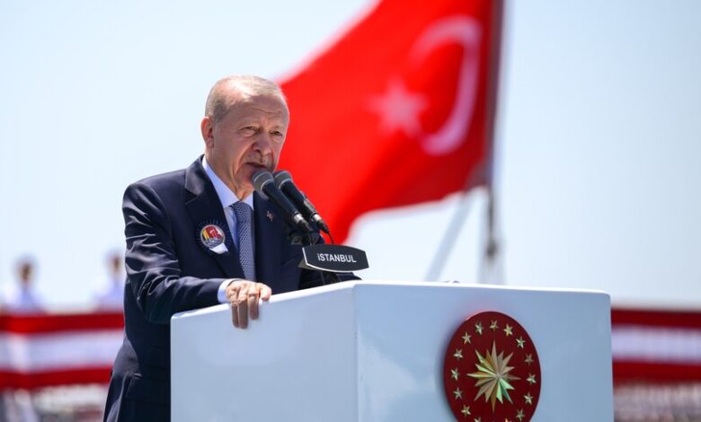 Erdoğan: “Türkiye, tarihinde ilk kez bir NATO ve Avrupa Birliği üyesi ülkeye savaş gemisi ihraç etmiştir”