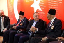 Fuat Oktay Kıbrıs gazileriyle buluştu