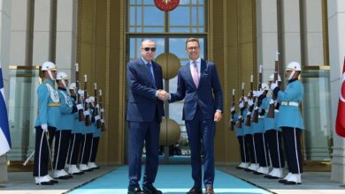 Cumhurbaşkanı Erdoğan, Finlandiya Cumhurbaşkanı Stubb ile bir araya geldi