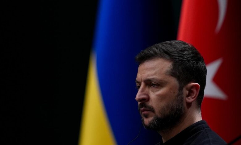 Ukrayna Devlet Başkanı Zelenskiy Ankara'ya geldi